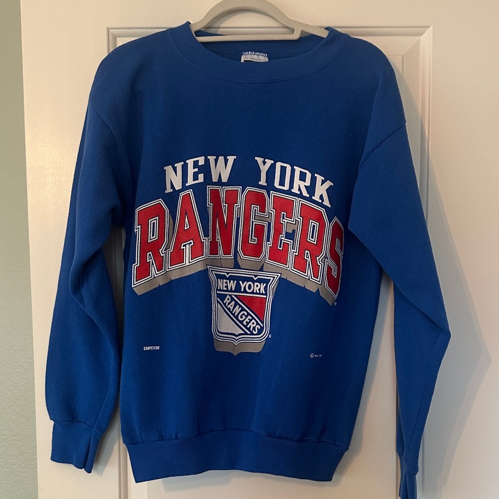 Authentic, Vintage New York Rangers sweatshirt